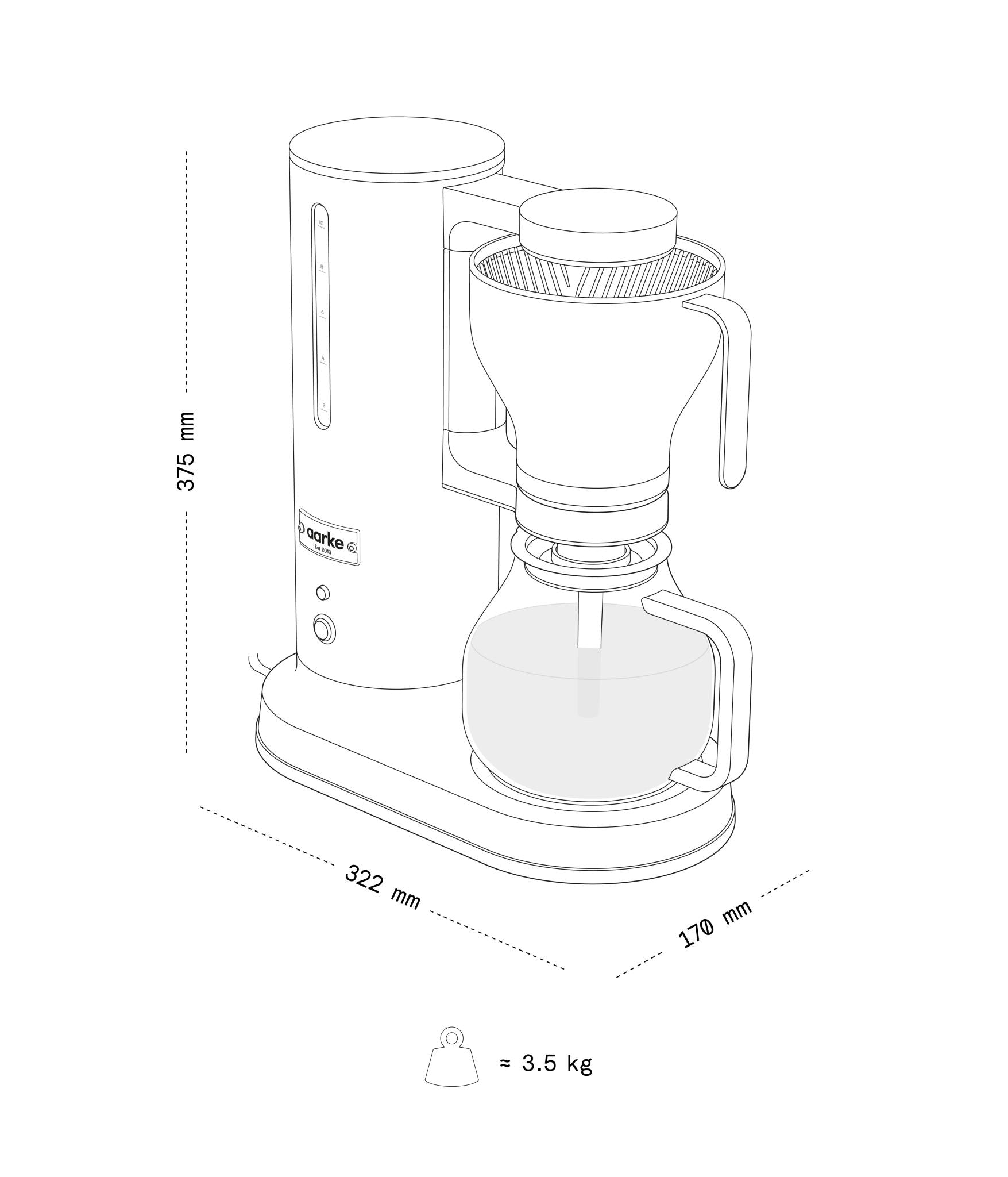 Kaffeemaschine Edelstahl