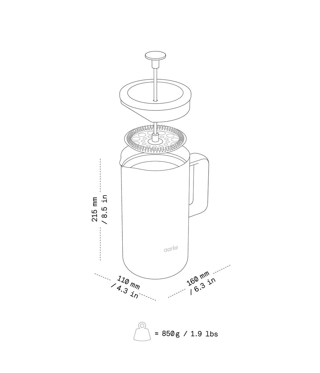 Coffee Press Kaffeebereiter