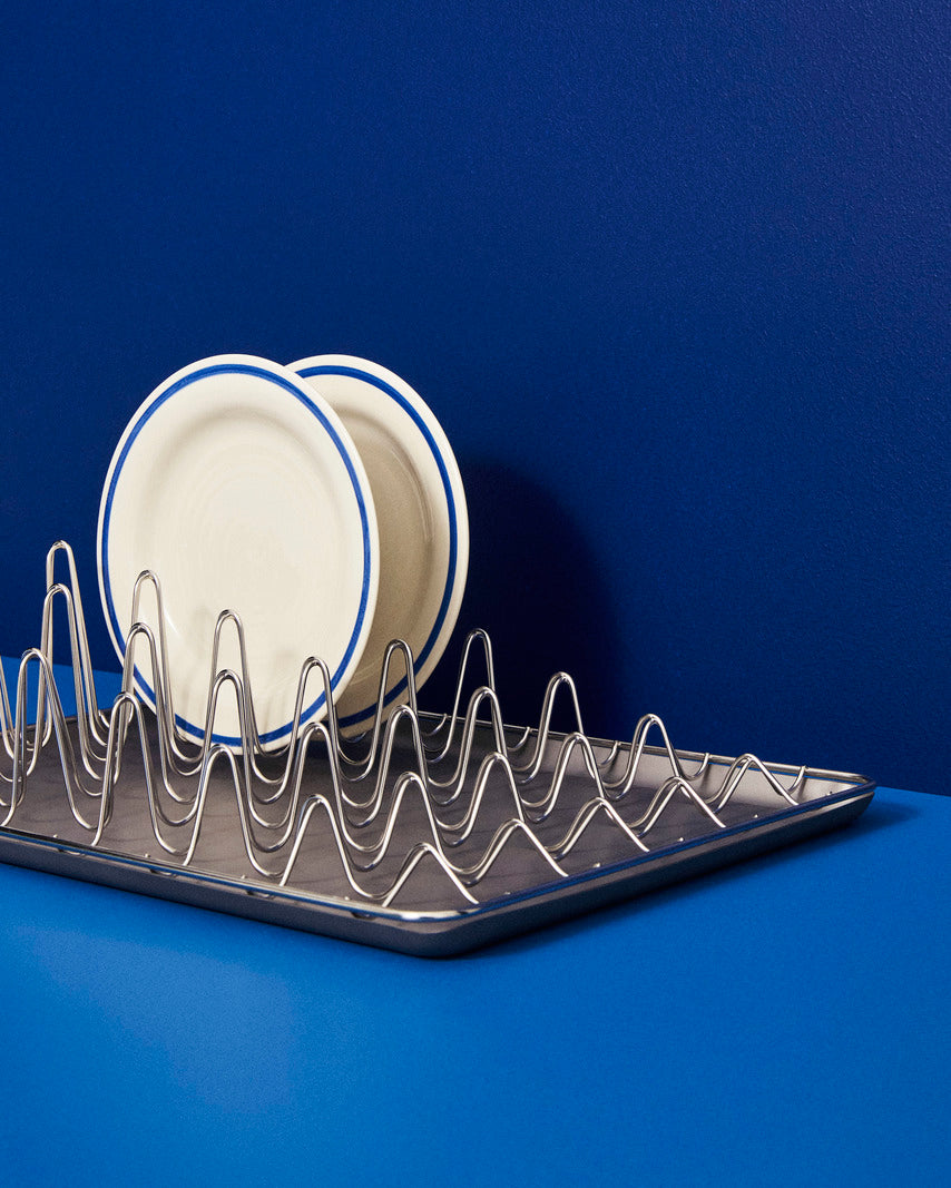 Shortwave Dish Rack - Stainless Steel