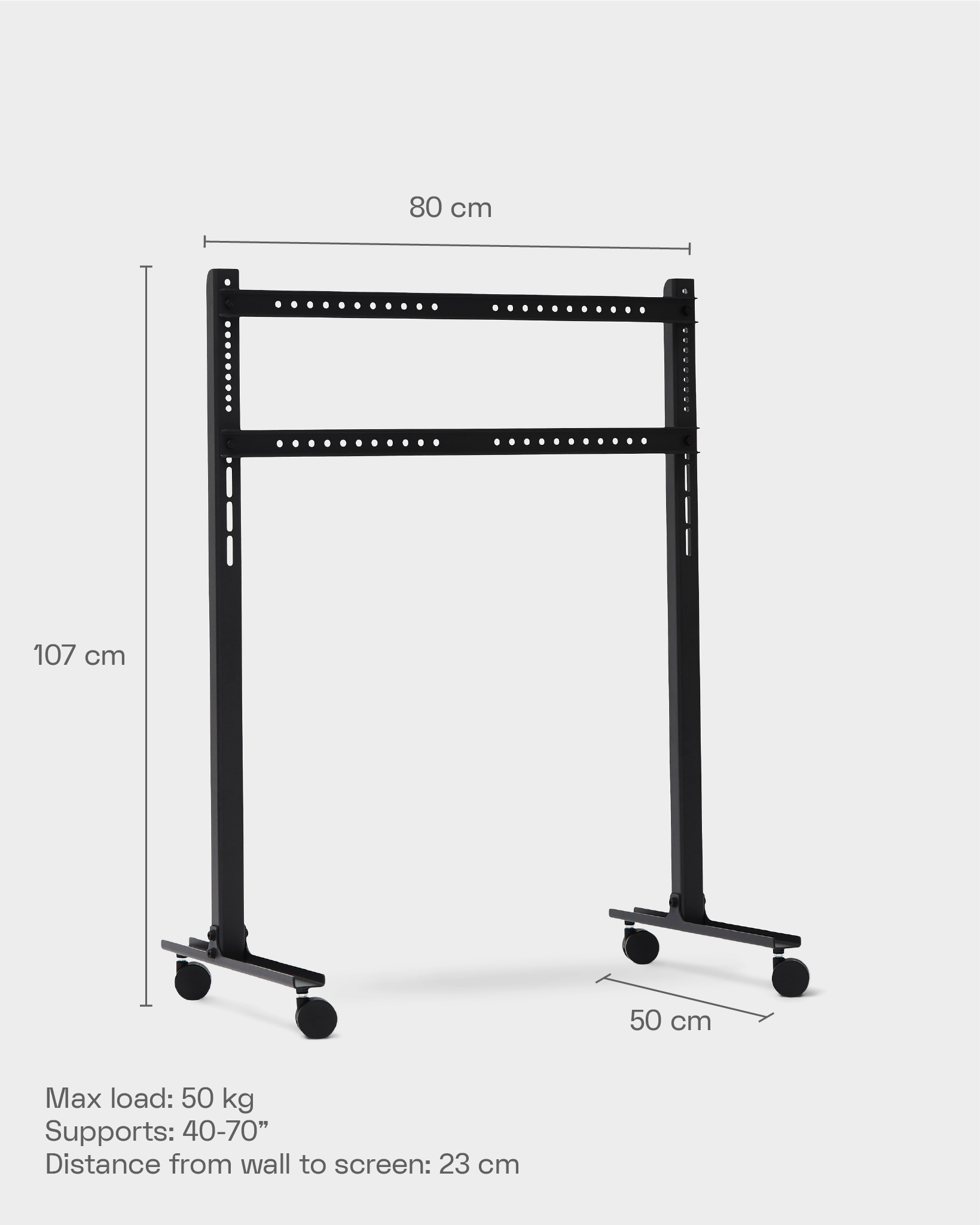 Straight Rollin' TV-Stand - Mushroom