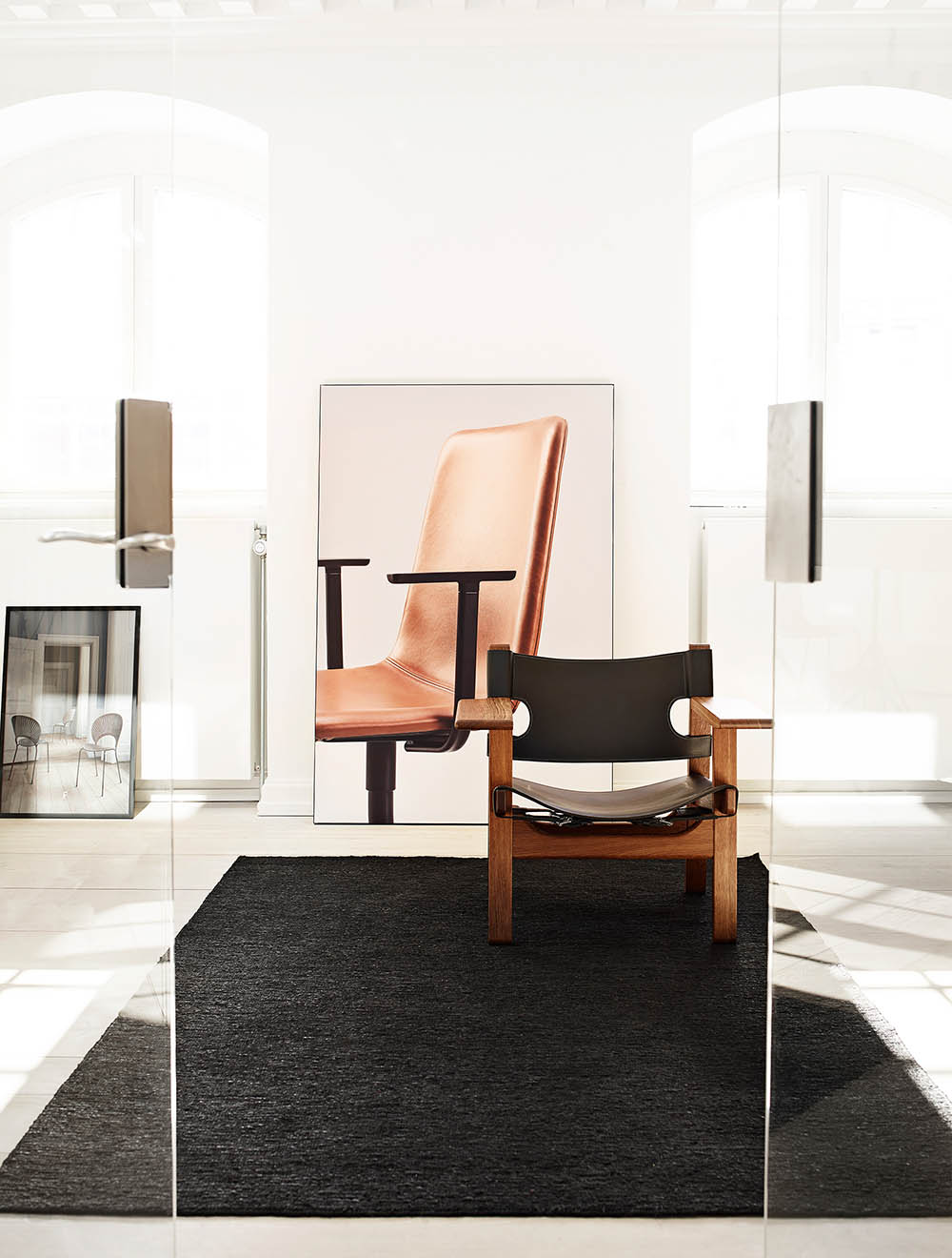 Black - Sumace Teppich