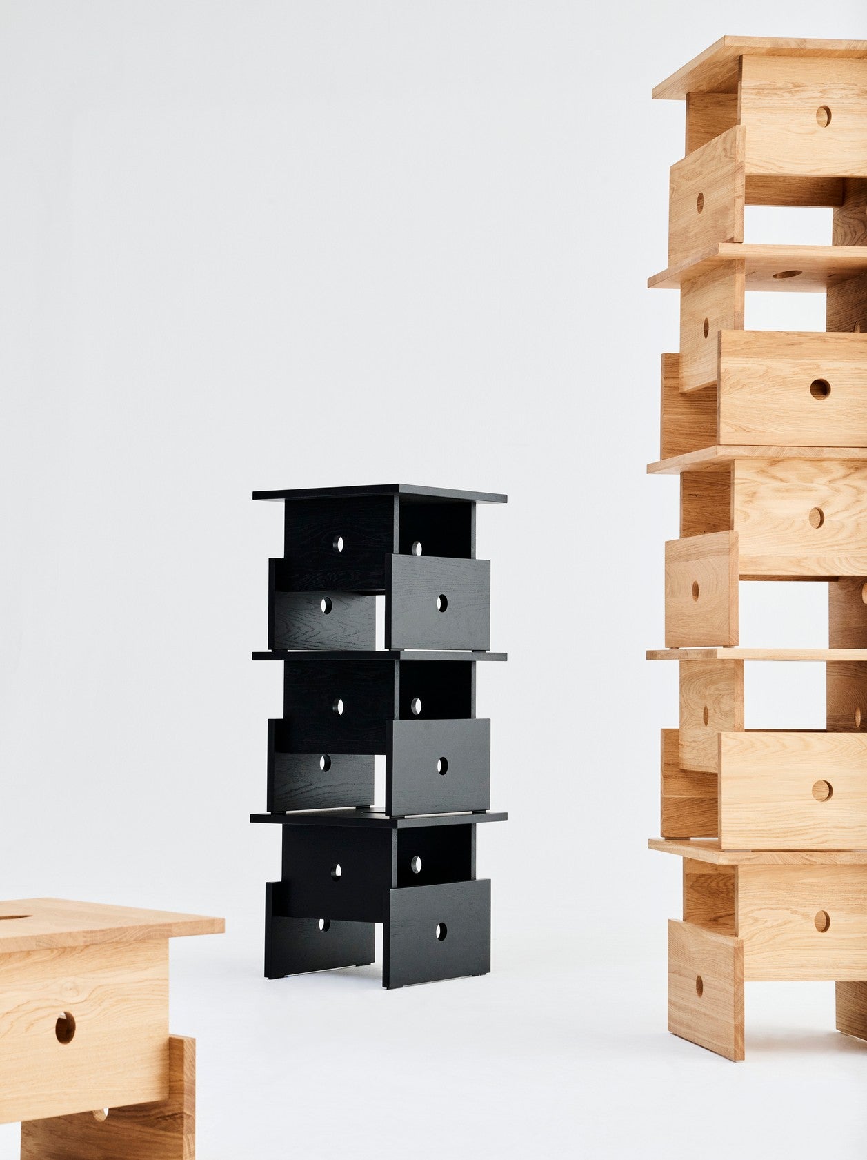 Wood Box Beistelltisch