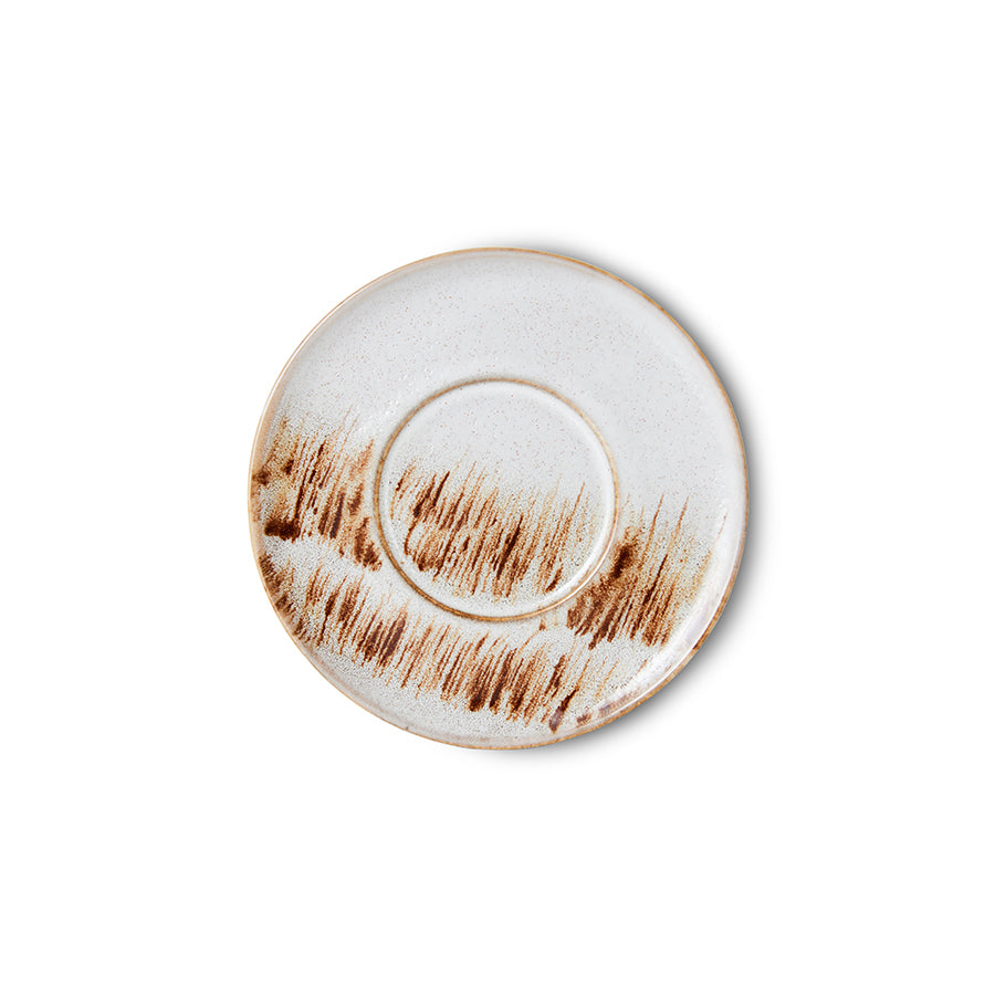 70s Ceramics – Untertassen, Big Sur (4-Set) – HKLIVING – Ansicht 4