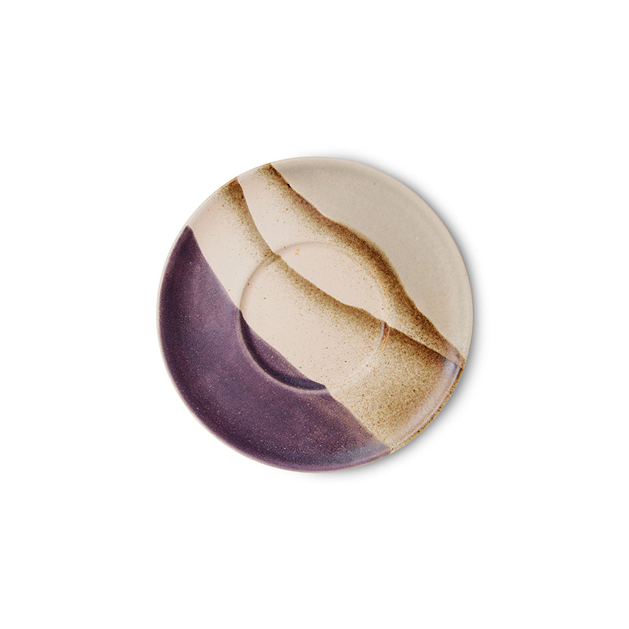 70s Ceramics – Untertassen, Big Sur (4-Set) – HKLIVING – Ansicht 6