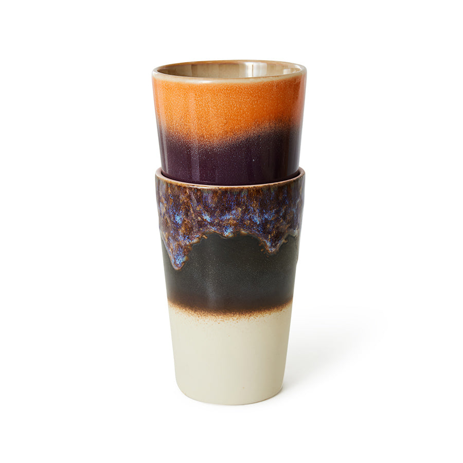 70s Ceramics – Teebecher, Dusk (2-Set) – HKLIVING – Ansicht 3