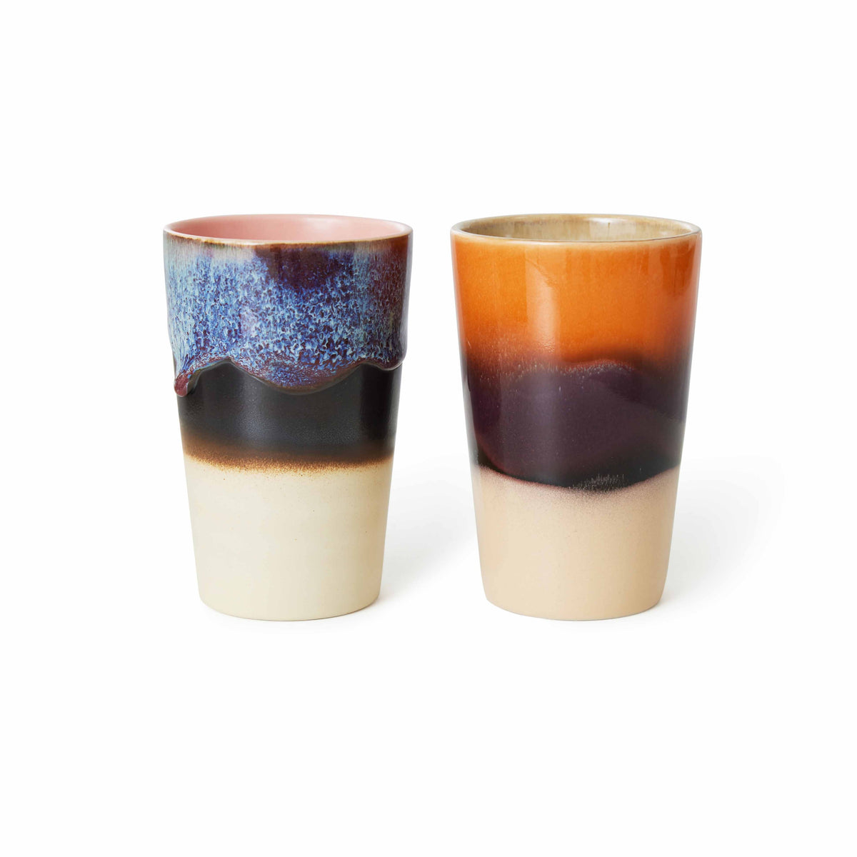 70s Ceramics – Teebecher, Dusk (2-Set) – HKLIVING