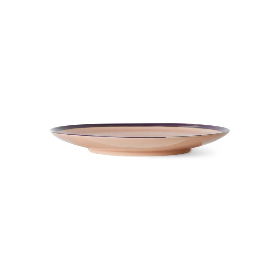 70s Ceramics – Speiseteller, Bedrock (2-Set) – HKLIVING – Ansicht 4