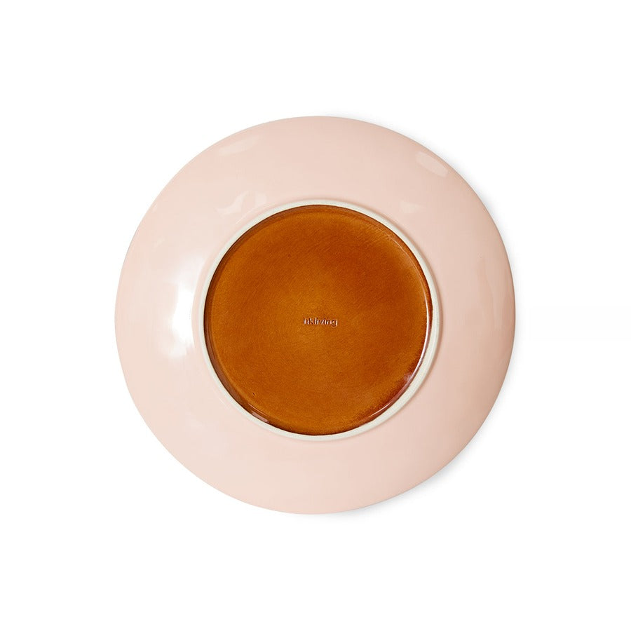 70s Ceramics – Speiseteller, Bedrock (2-Set) – HKLIVING – Ansicht 5