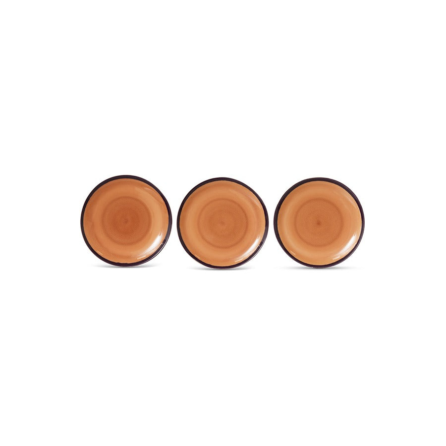 70s Ceramics – Speiseteller, Bedrock (2-Set) – HKLIVING – Ansicht 6