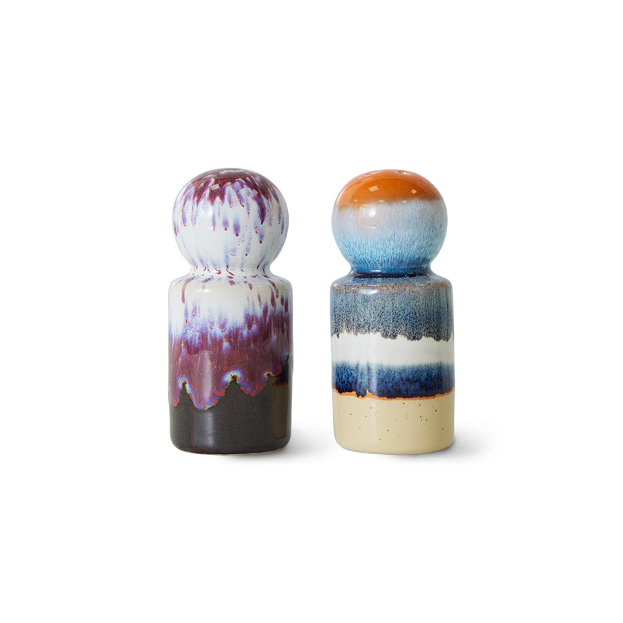 70s Ceramics – Salz- & Pfeffergefäße, Stargaze – HKLIVING
