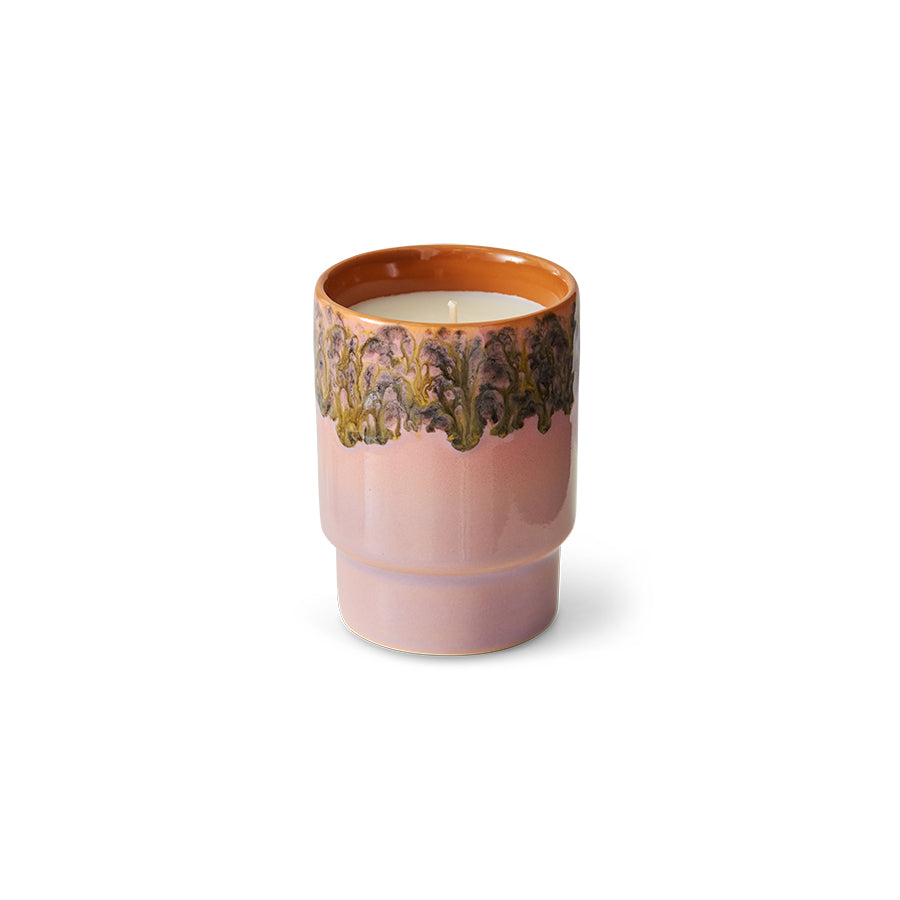 70s Ceramics – Kleine Duftkerze, Miami – HKLIVING