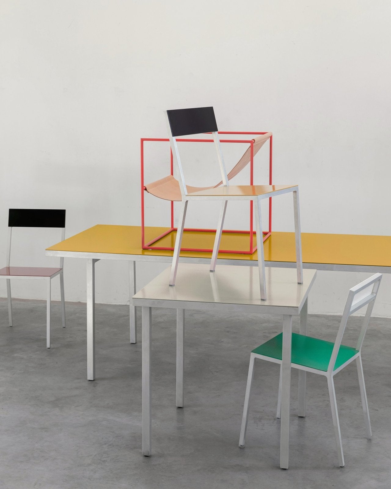 Alu Dining Table S Beistelltisch by Valerie Objects