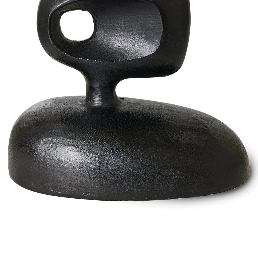 Aluminium Sculpture - Heavy Black Skulptur by HKLIVING