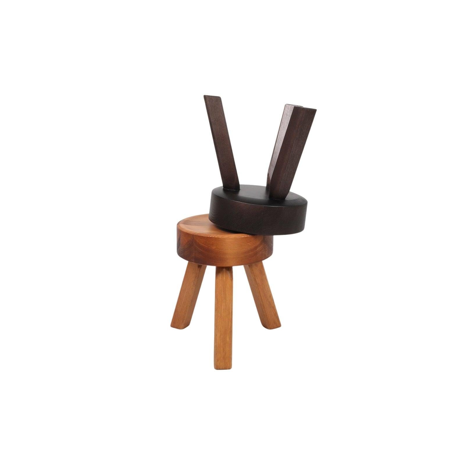 Frama - AML Stool - Dark Pine – industrialkonzept