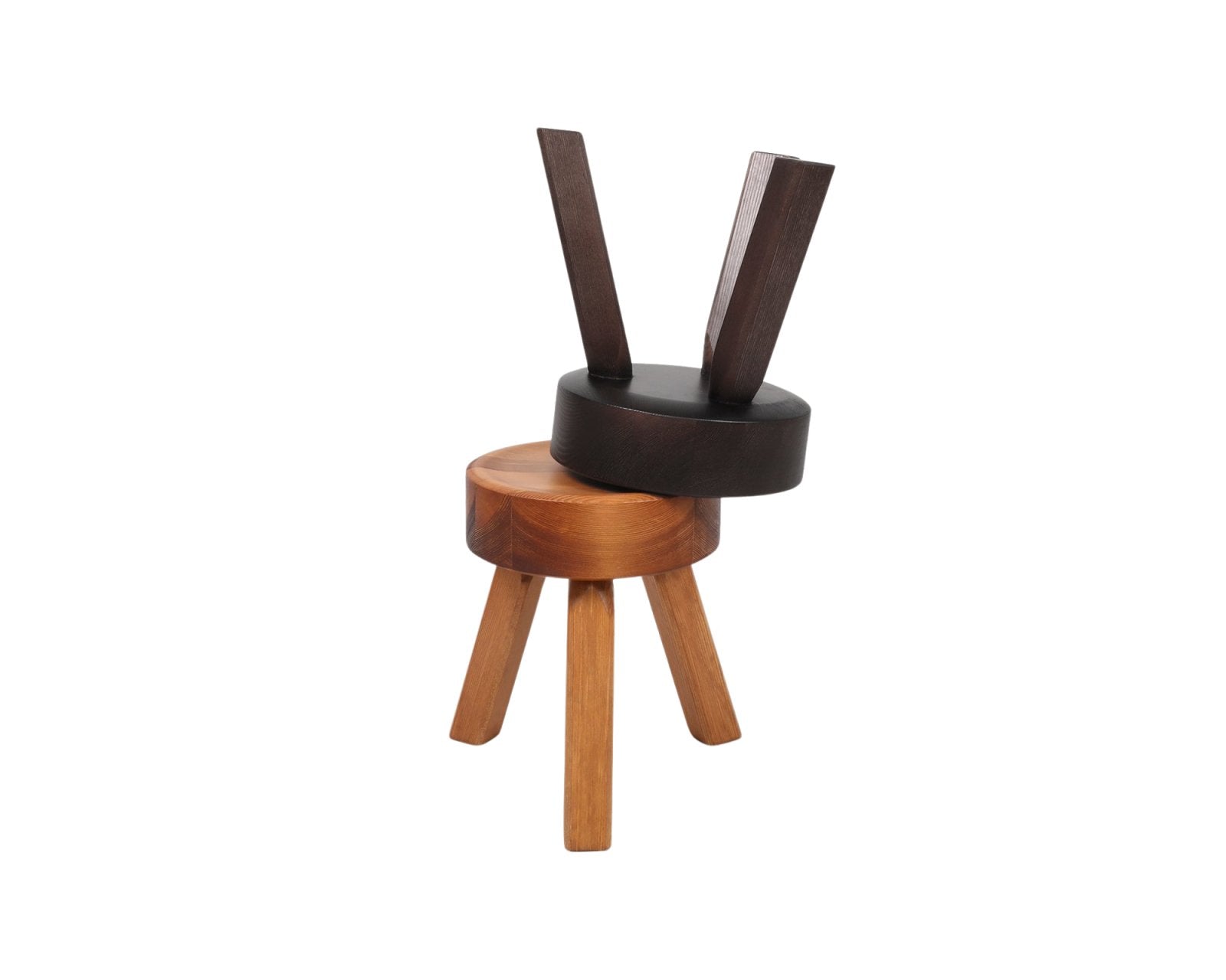 AML Stool - Dark Pine Stools by Frama