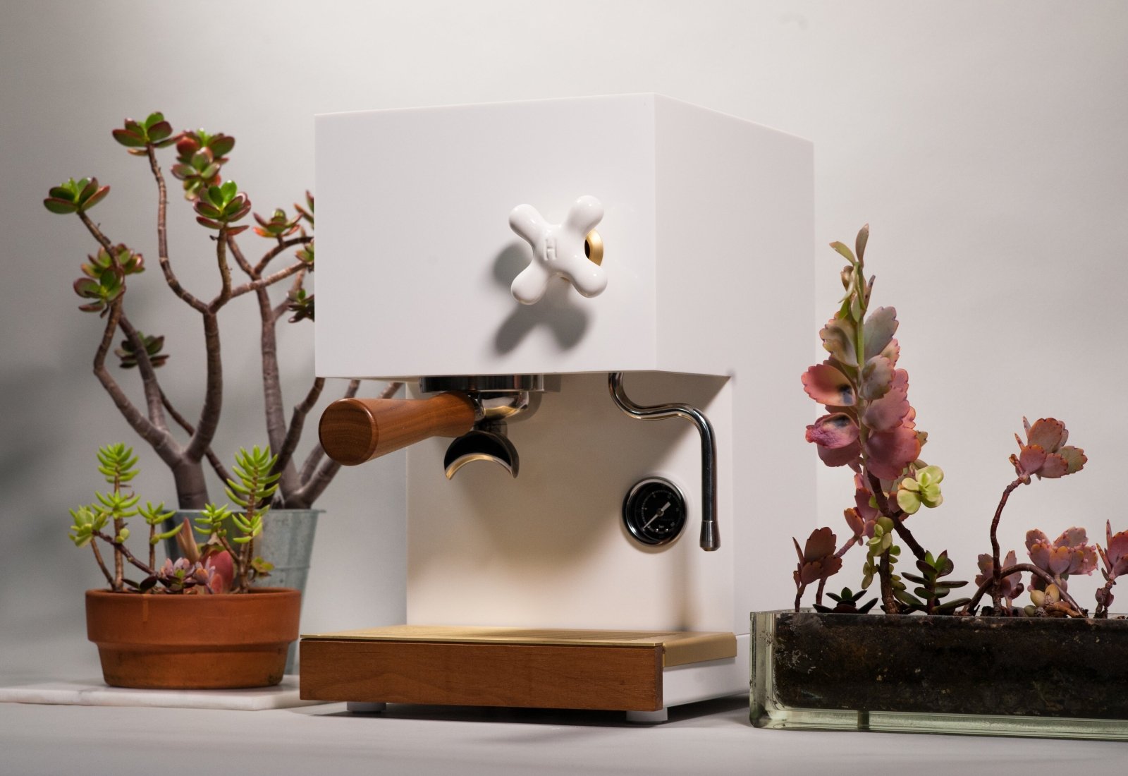 AnZa White - Espresso Machine Kaffeemaschine by AnZa