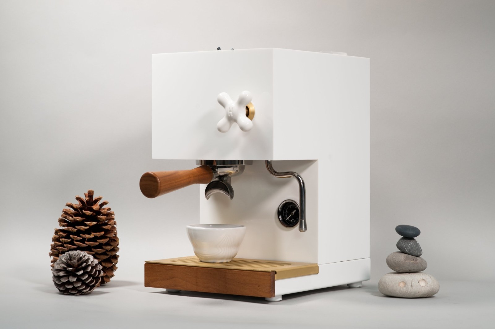 AnZa White - Espresso Machine Kaffeemaschine by AnZa