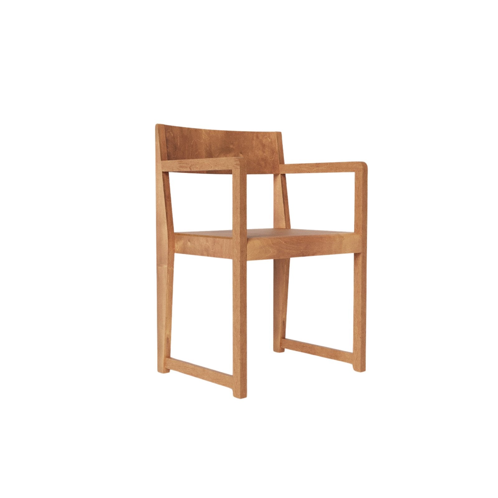 Armrest Chair 01 - Warm Brown Birch Chairs by Frama