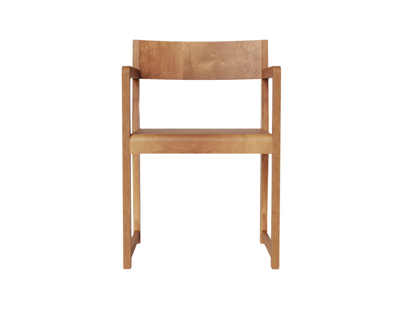 Armrest Chair 01 - Warm Brown Birch Chairs by Frama