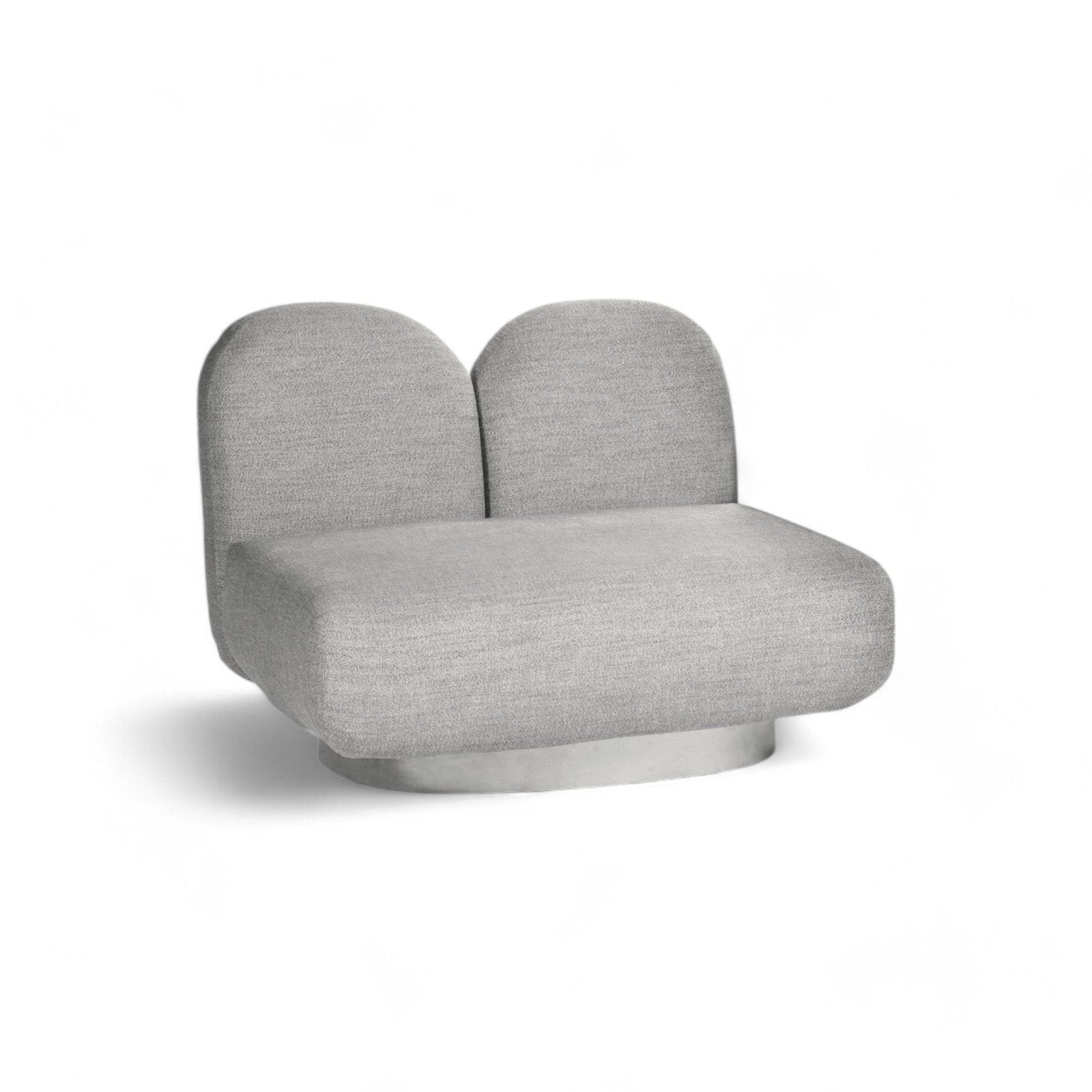 Assemble - 1 - Seat - Sofa - Gijon Grey Sofas by Valerie Objects