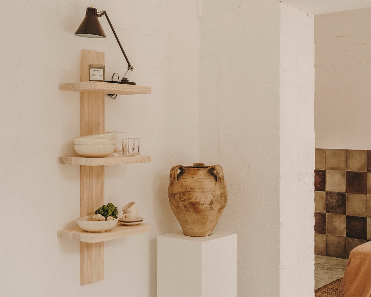 Atelier Shelf - Natural Spruce - Trio Shelves by Frama