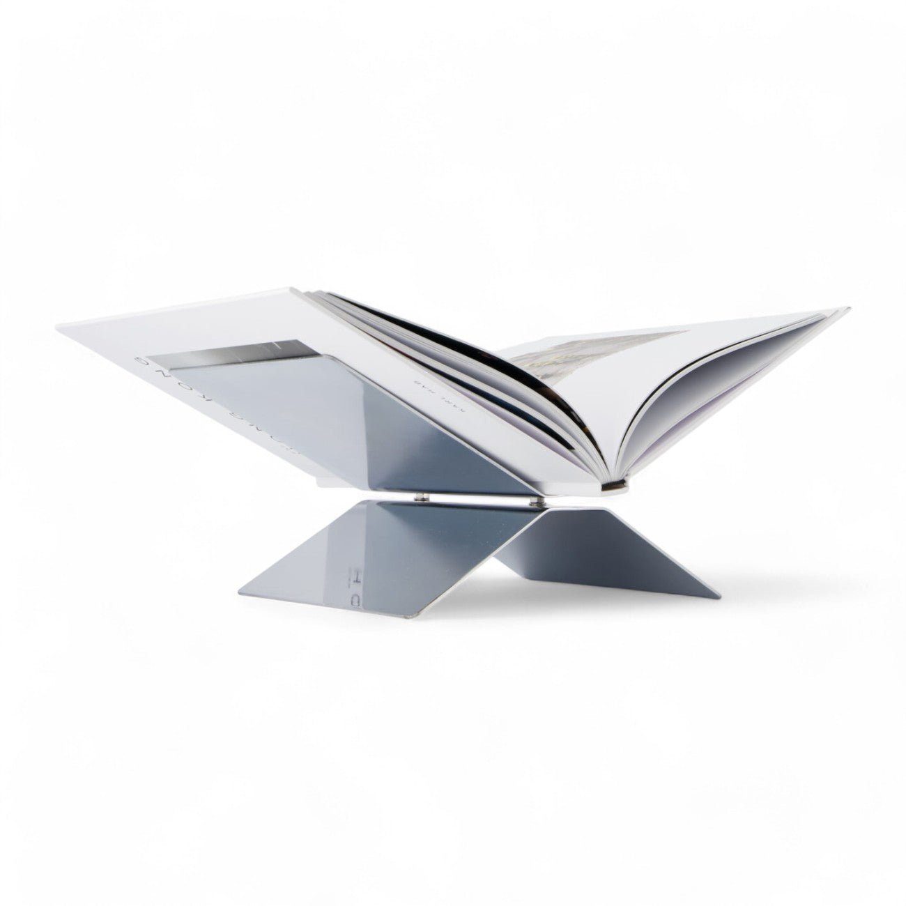 Atlas Bookstand - Chrome Bücherständer by Baebsy