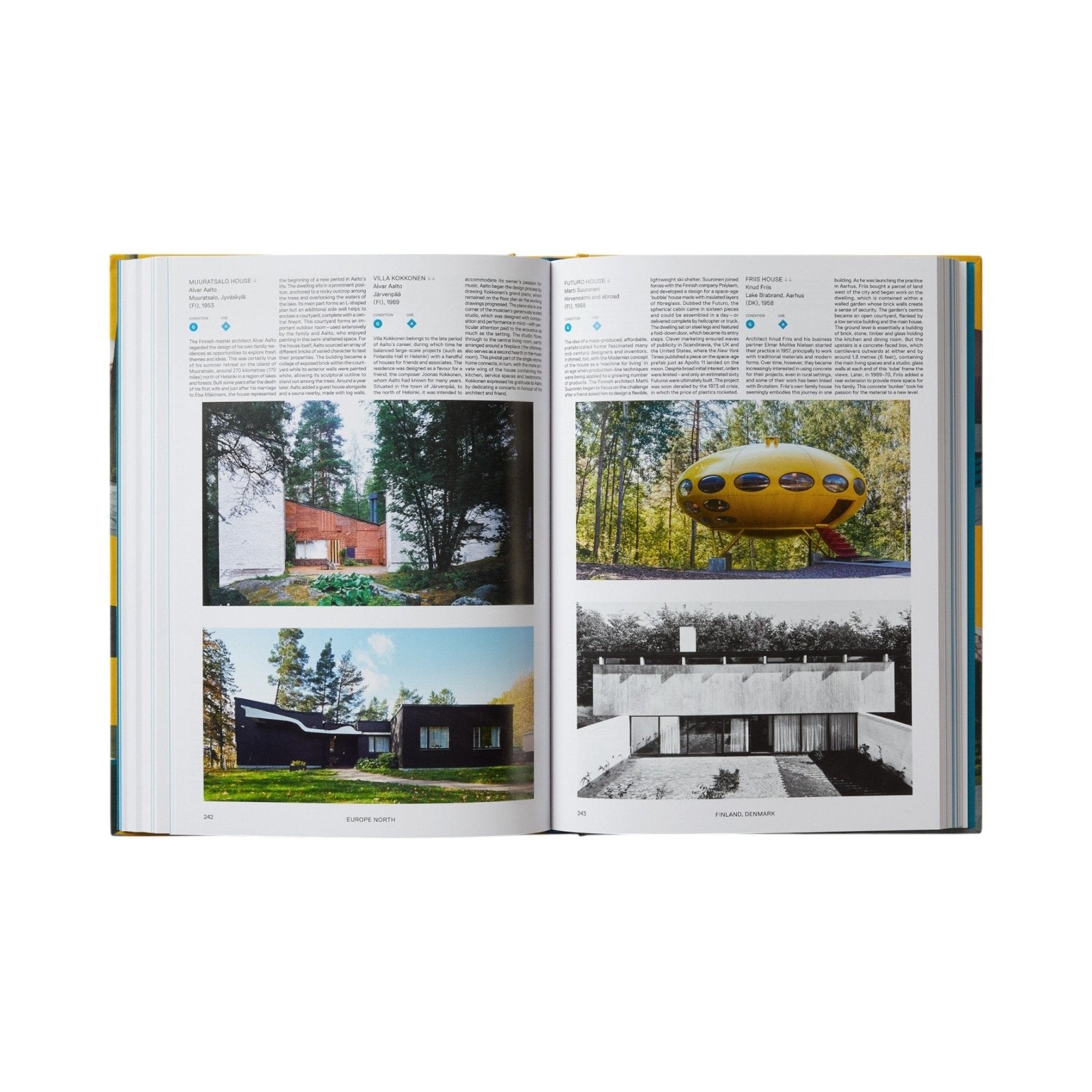 Atlas of Mid - Century Modern Houses Bücher by Phaidon