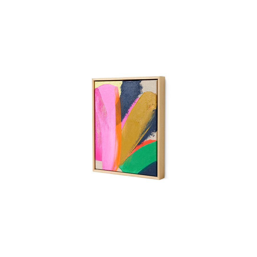 Gerahmtes Bild Bright Lights – HKLIVING – Ansicht 3