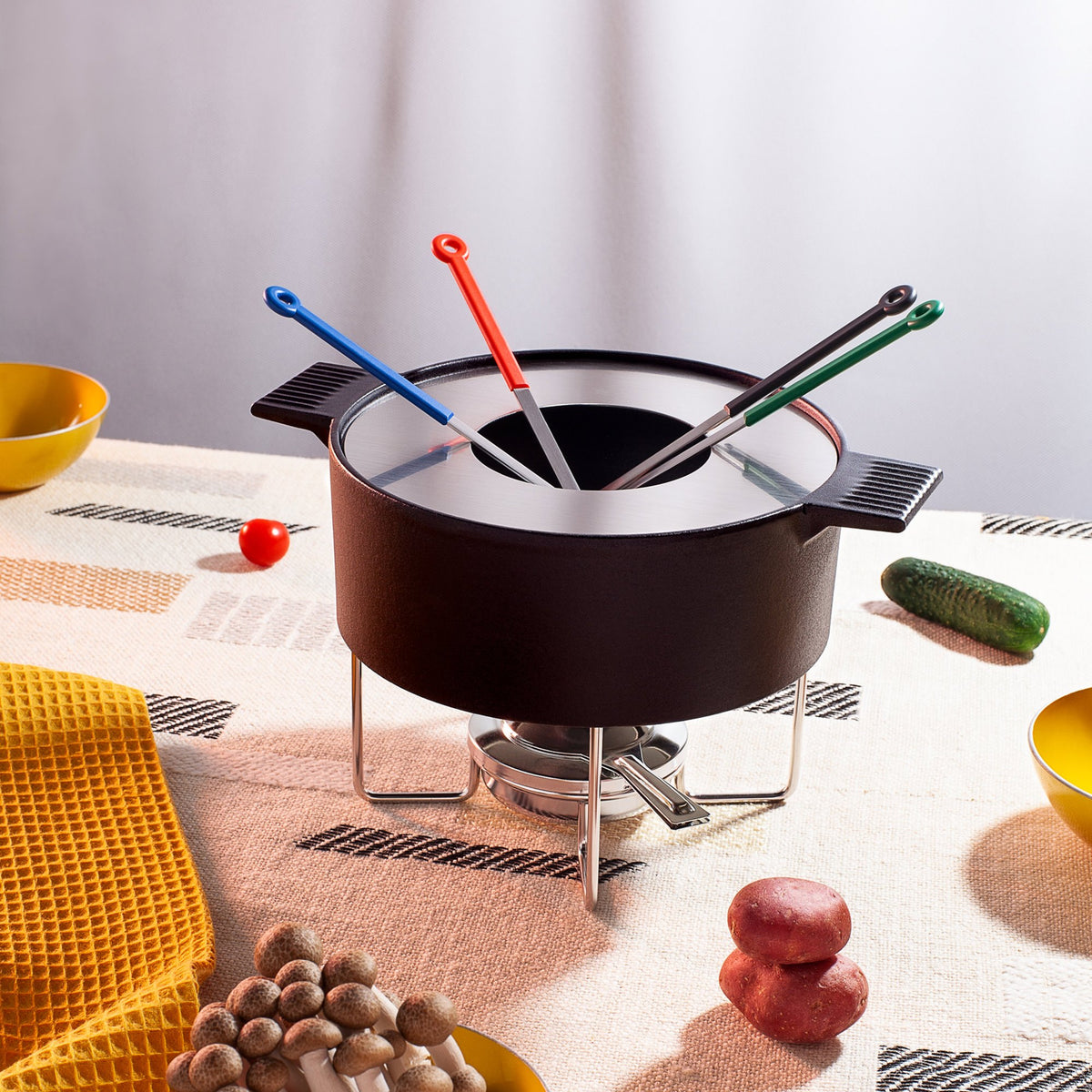 Mono Ring Fonduegabeln, 6er-Set – Ansicht 2