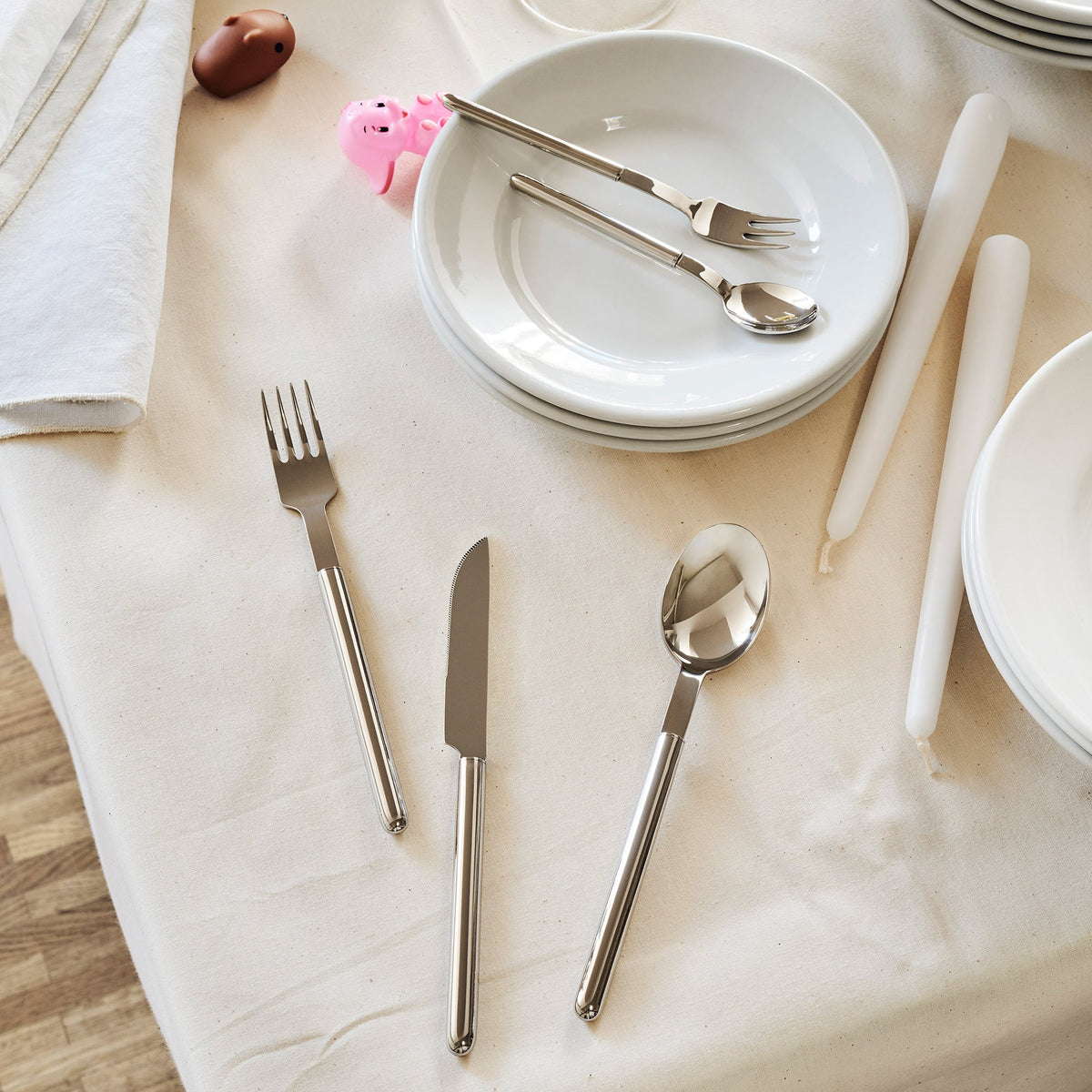 Mono Oval Besteckset, 24-teilig – Ansicht 2