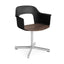 Black with Walnut Seat
