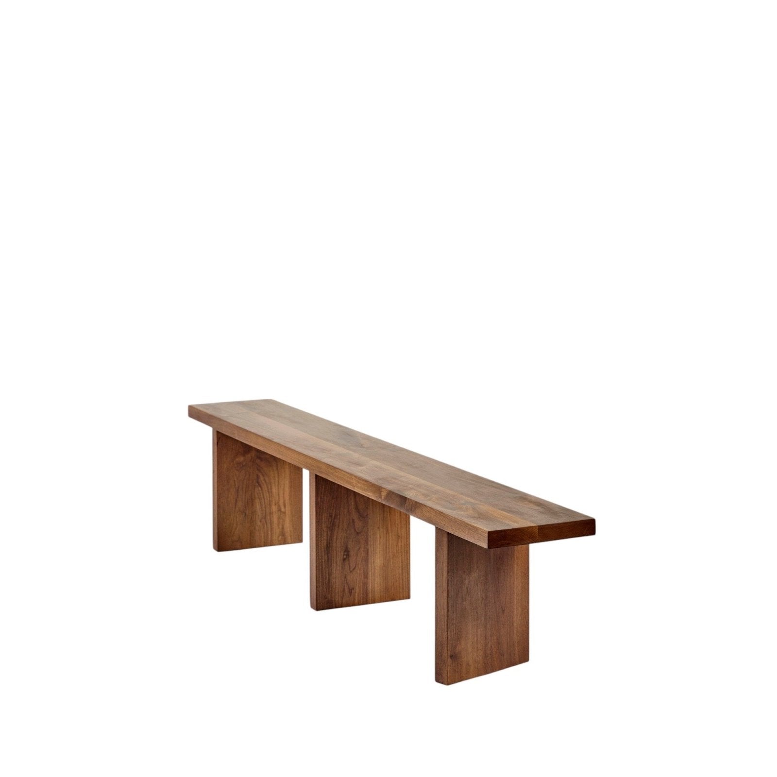 Bench L - Walnut Solid Benches by Valerie Objects