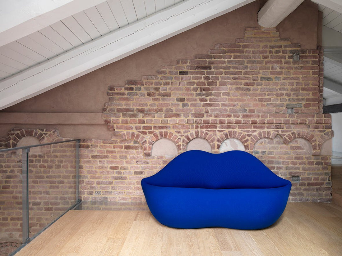 Bocca Unlimited Sofa - Blue 012 - Sofas - Gufram
