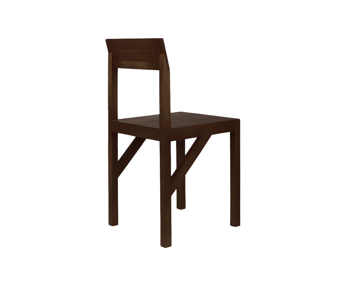 Bracket Chair - Dark Pine Chairs by Frama