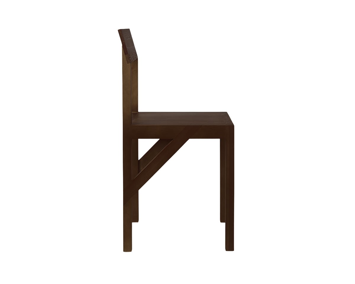 Bracket Chair - Dark Pine Chairs by Frama