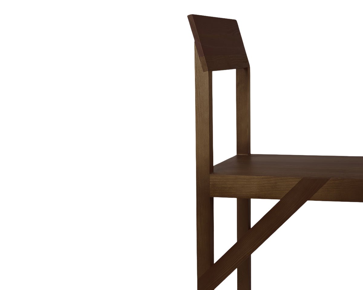 Bracket Chair - Dark Pine Chairs by Frama