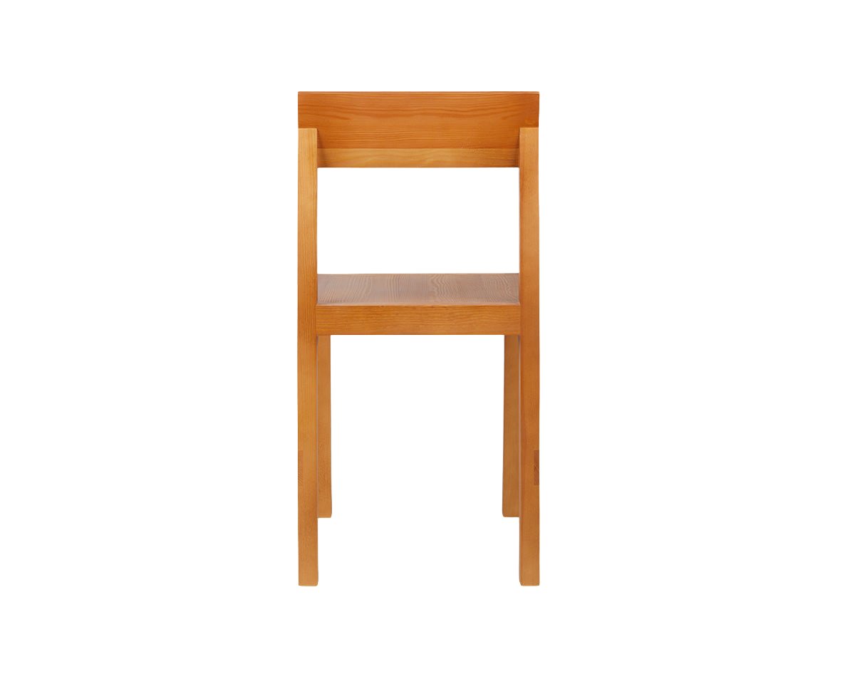 Bracket Chair - Warm Brown Pine Chairs by Frama