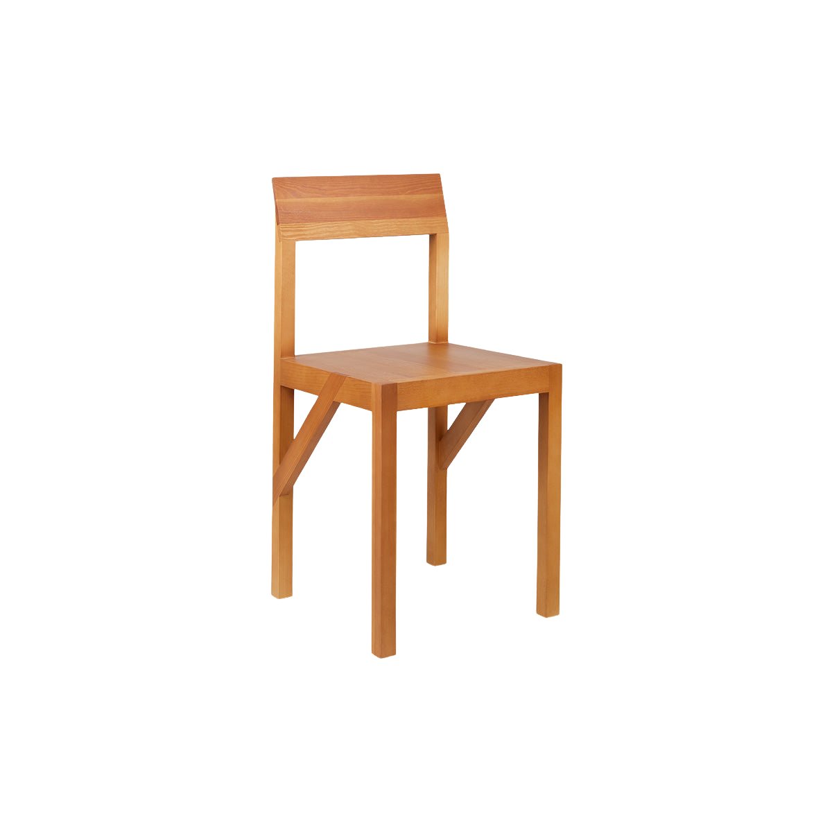 Bracket Chair - Warm Brown Pine Chairs by Frama