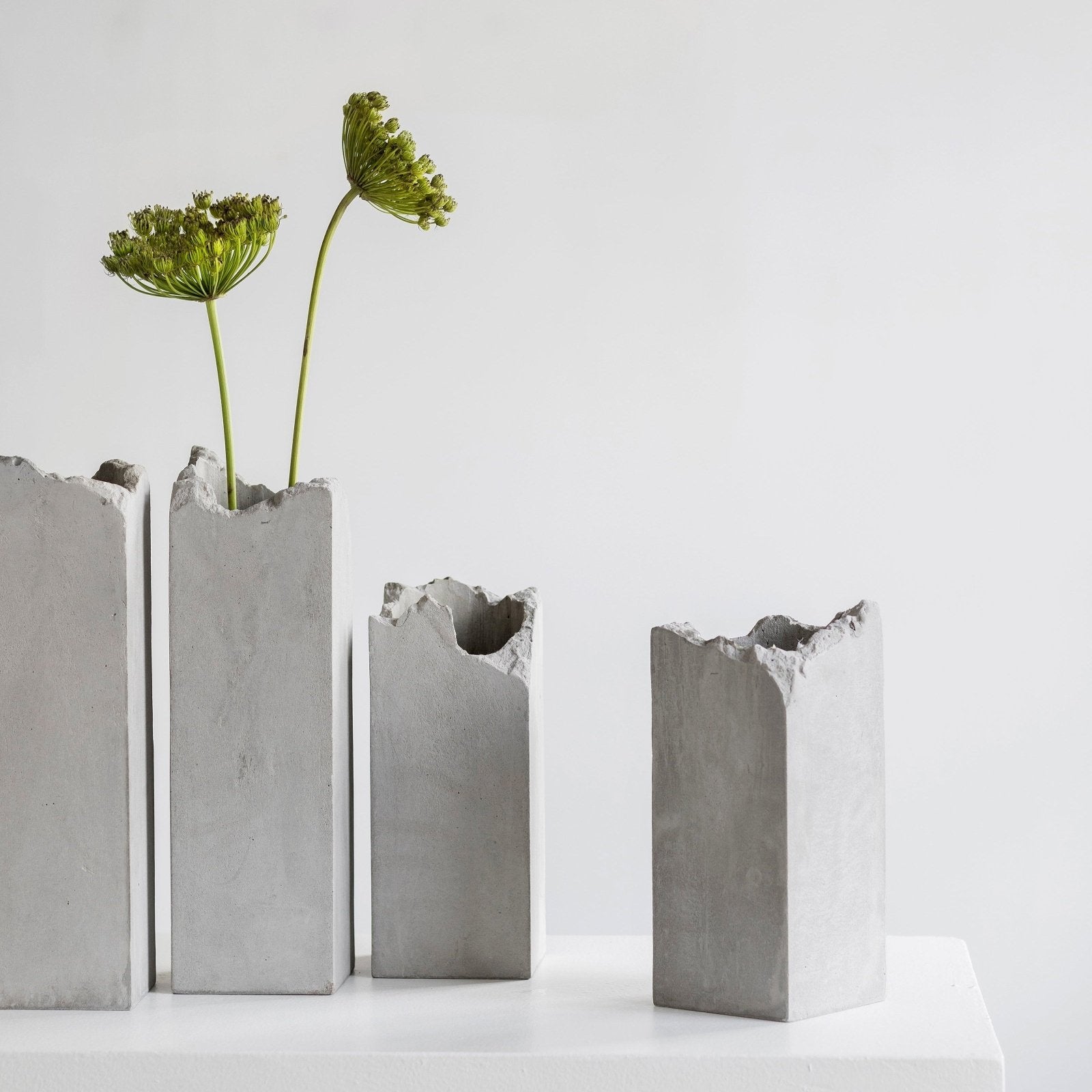 Broquaine L - Concrete Vase Vase by Serax