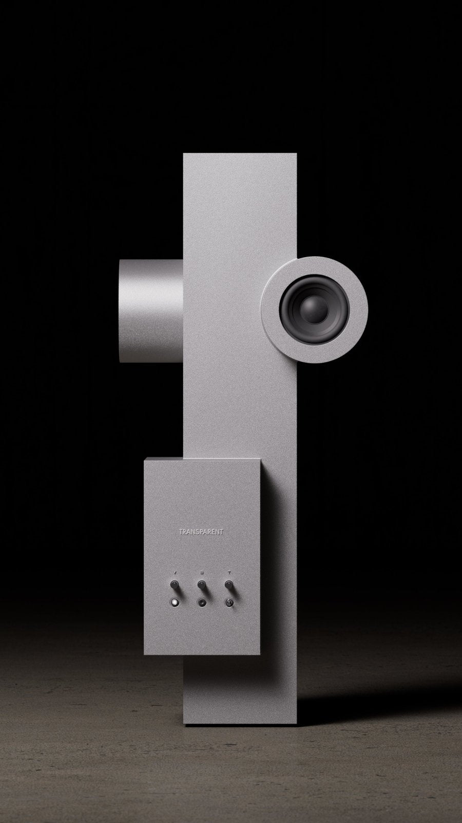 Brutalist Speaker - Metal