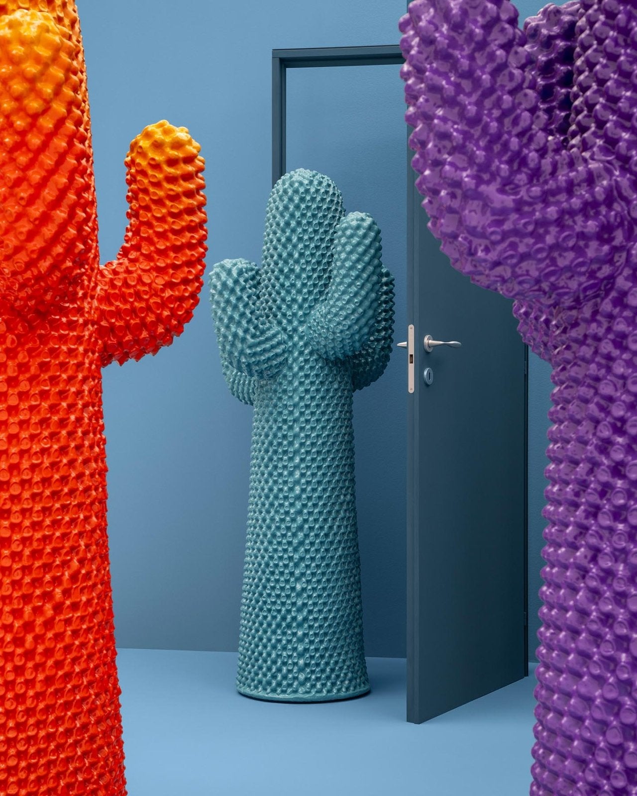 Gufram Cactus Ultraviolet Coat Rack