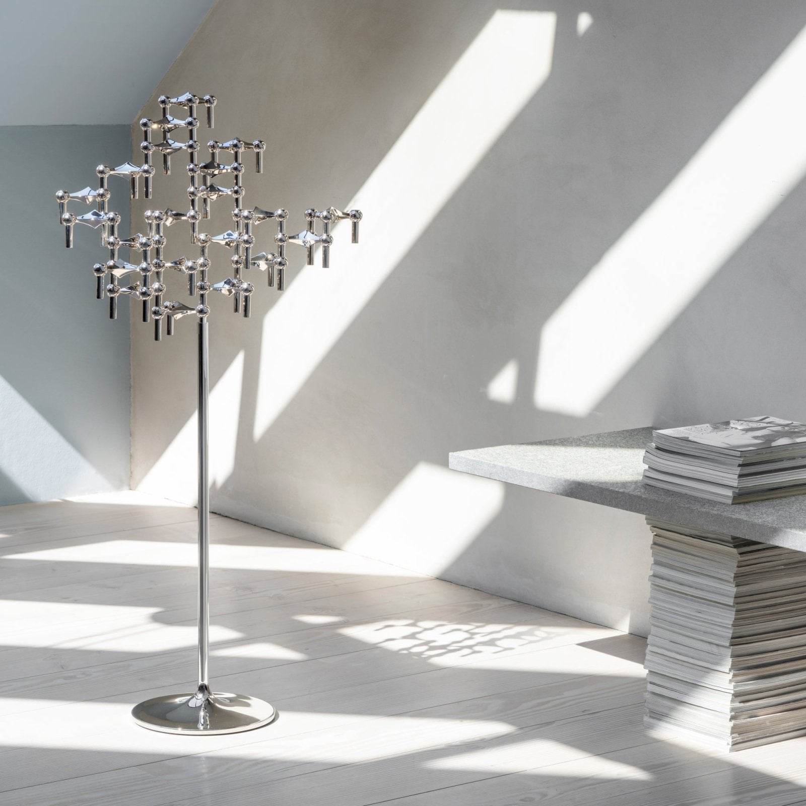 Candle Holder Floor Stand Kerzenständer by STOFF Nagel