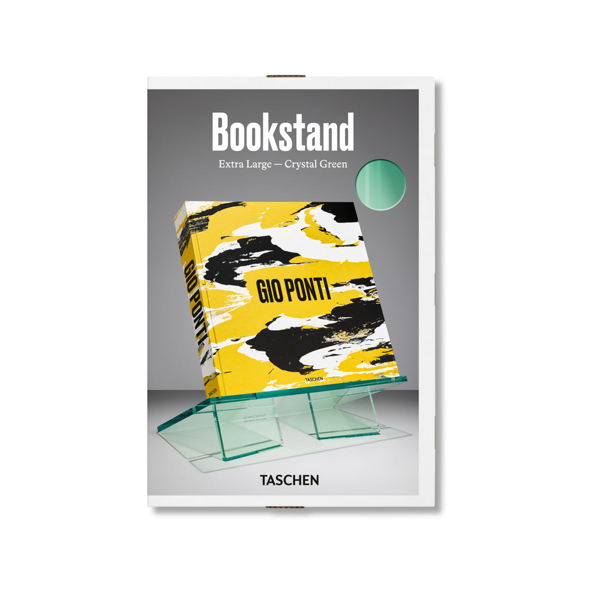 TASCHEN Bookstand - Extra-Large, Crystal Green - Book Stand - Taschen Verlag