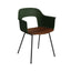 Bottle Green with Walnut Seat