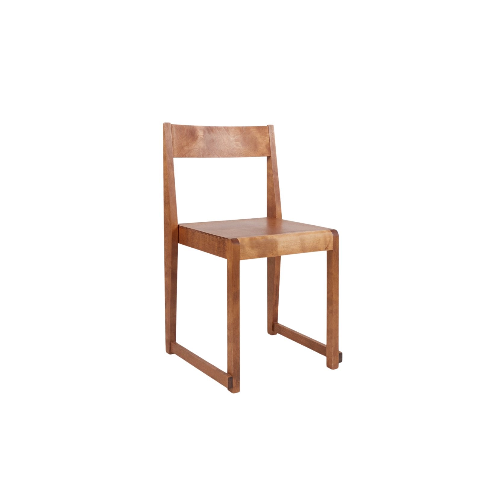 Chair 01 - Warm Brown Birch Chairs by Frama