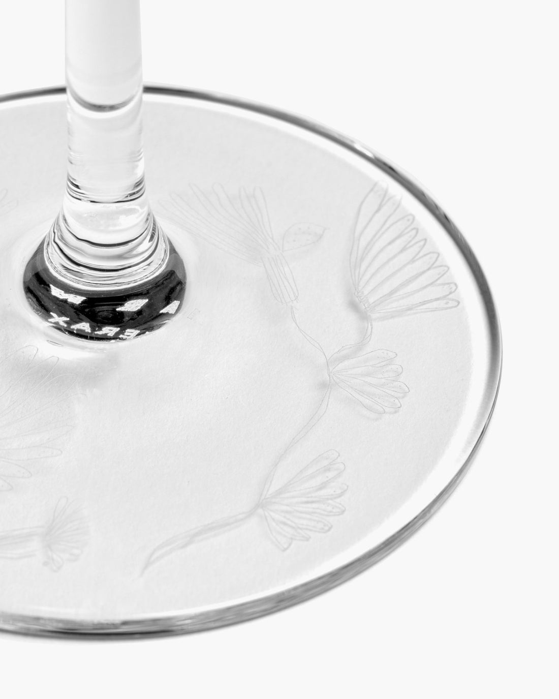 Champagne Flute 4 - Set Giftbox - Camelia Aubergine Midnight Flowers - Geschirr - Serax x Marni