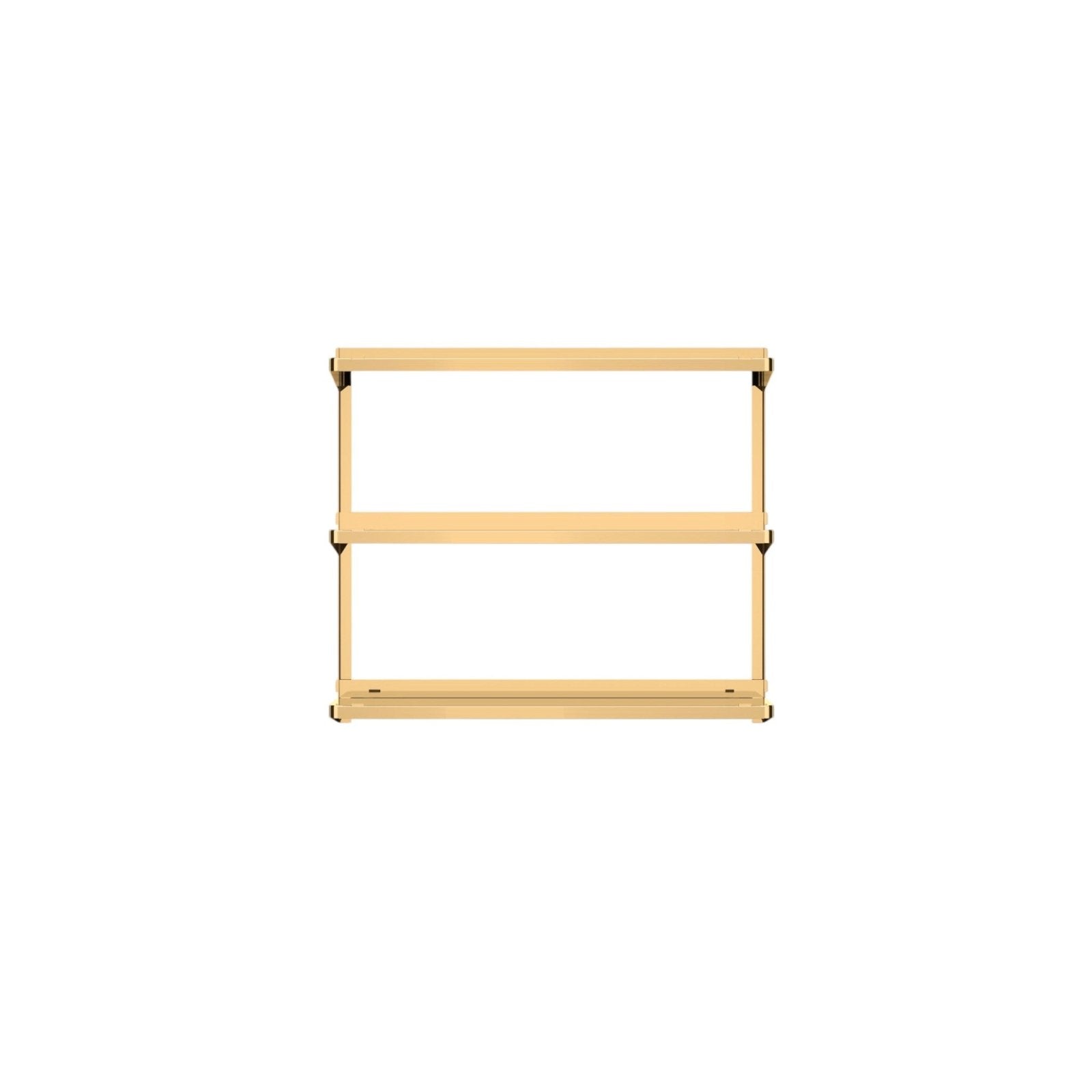 Click Shelf Brass Regal by NEW TENDENCY