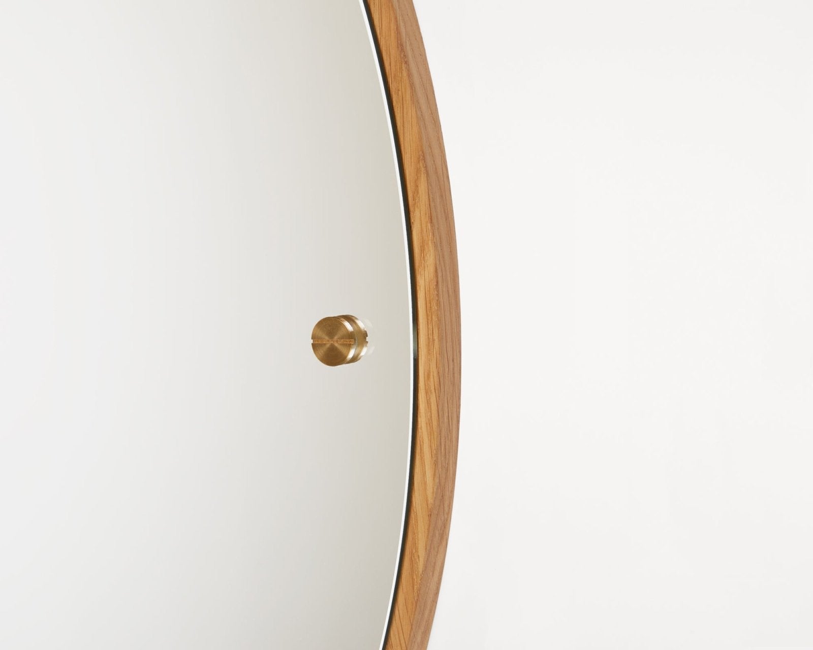 CM - 1 Circle Mirror - Natural Oak - Medium Mirrors by Frama