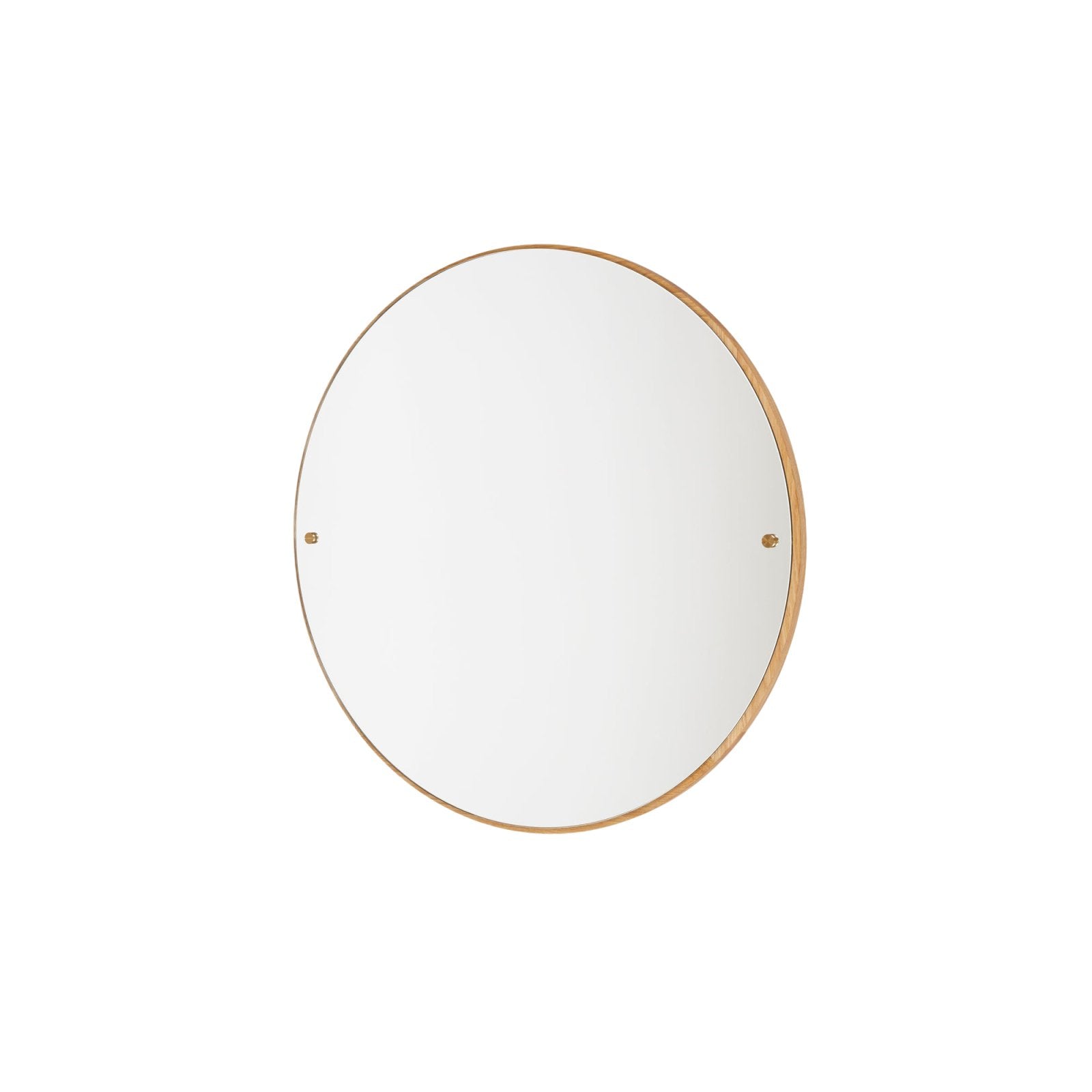 CM - 1 Circle Mirror - Natural Oak - Medium Mirrors by Frama