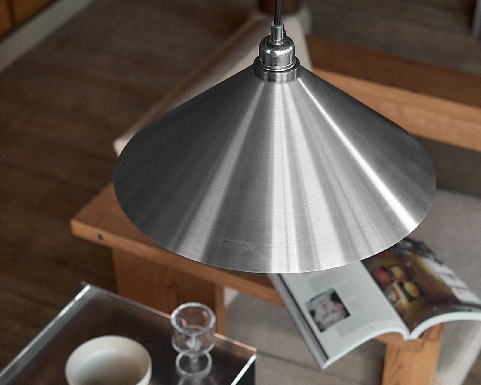 Cone Shade - Aluminum - Medium Pendant Lights by Frama